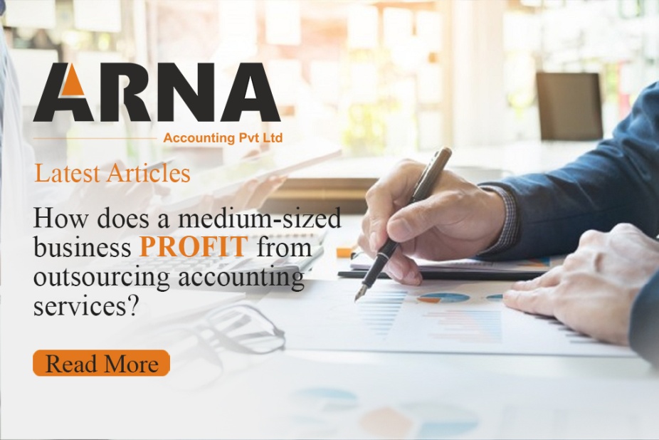 How does a medium-sized business PROFIT from outsourcing accounting services?
